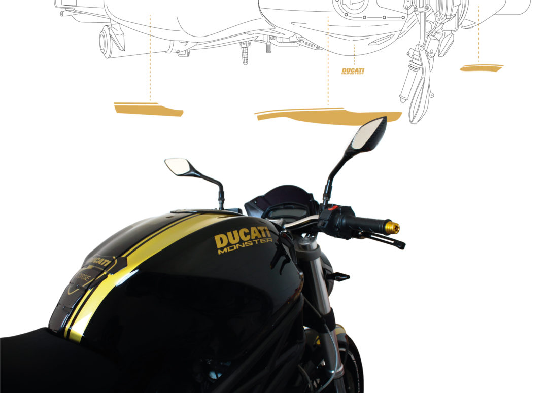 Monster 696 Gold